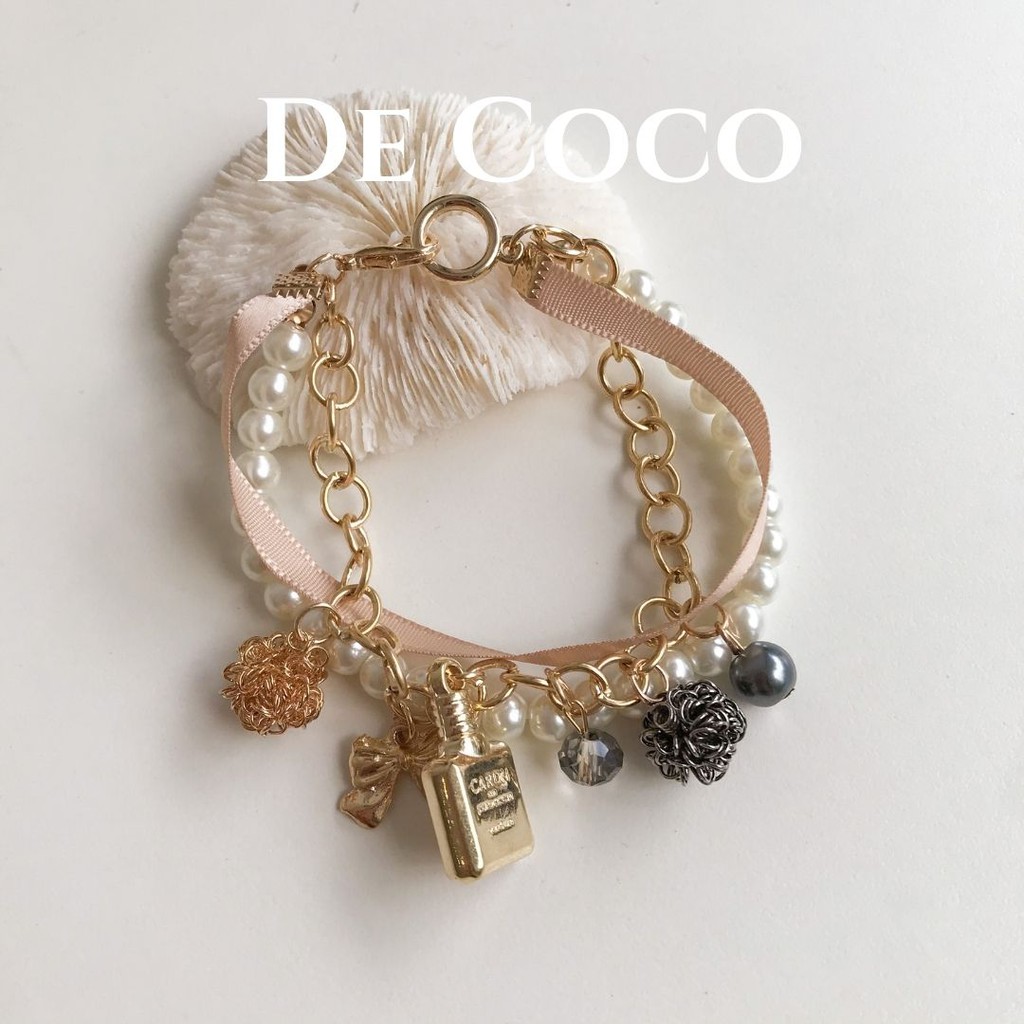 Vòng tay lắc tay layer charm Hannah decoco.accessories