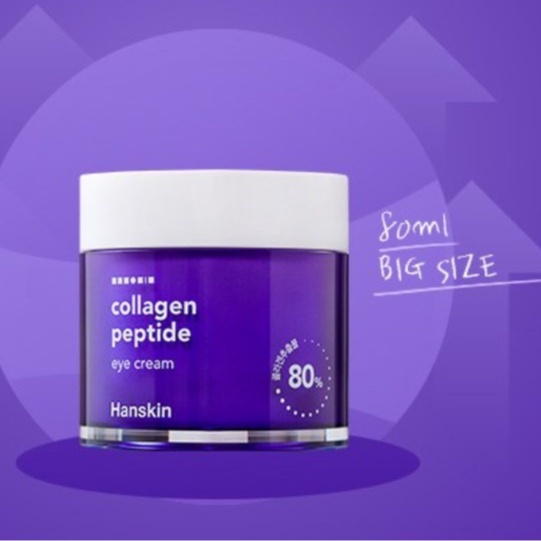 Kem dưỡng mắt ngăn lão hóa Hanskin Collagen Peptide Eye Cream 80ml