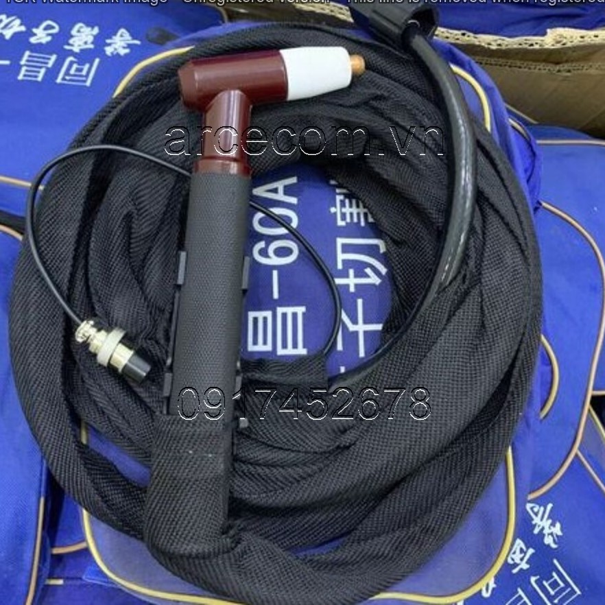 Mỏ cắt plasma KLG60 4 mét - Dây cắt LGK60 (60A)