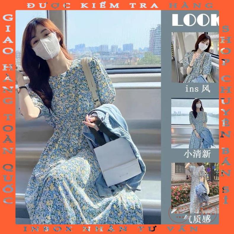 VÁY HOA NHÍ CHUN EO TAY BỒNG 🌷 luongphon