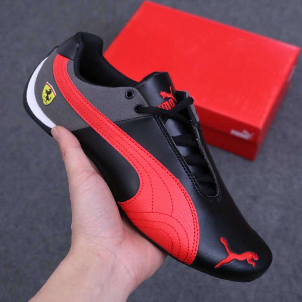 Giày Thể Thao Bằng Da Bò Thật Đế Bằng Thời Trang Xuân Thu Cho Nam