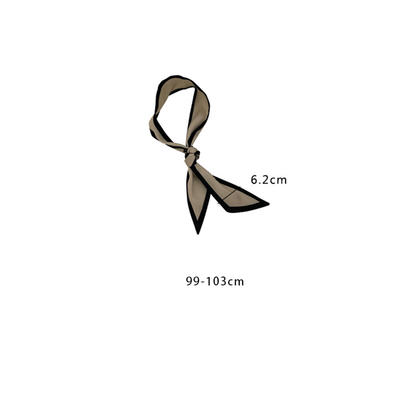Khăn Lụa Buộc Tóc Kích Thước 6.2x99cm