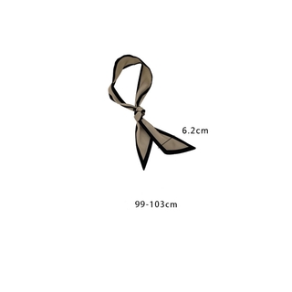Khăn Lụa Buộc Tóc Kích Thước 6.2x99cm