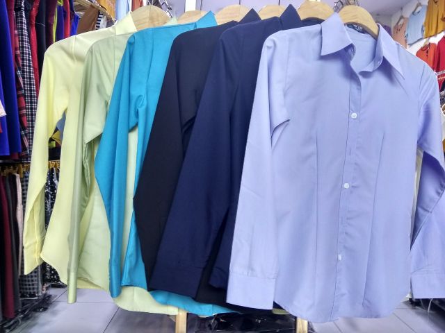 ÁO SƠ MI NỮ MAI AN VẢI KATE Ý CAO CẤP