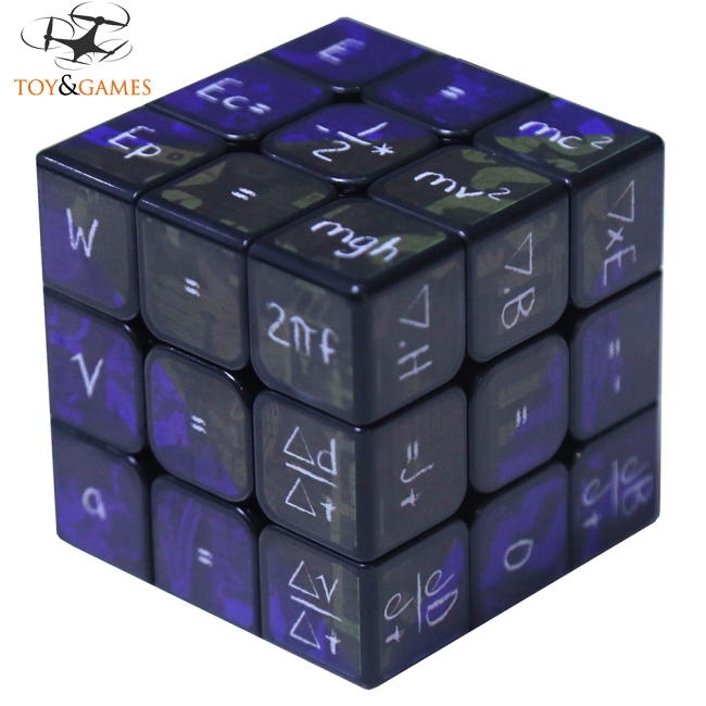 Khối xoay rubik 3x3 công thức toán học đồ chơi khoa học phát triển trí tuệ