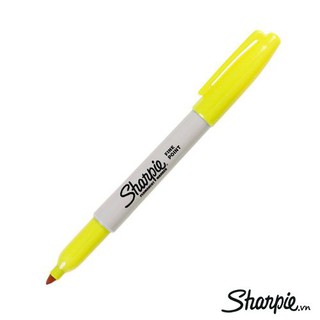 Bút lông dầu vẽ trên mọi chất liệu Sharpie Fine Point - Yellow Màu vàng
