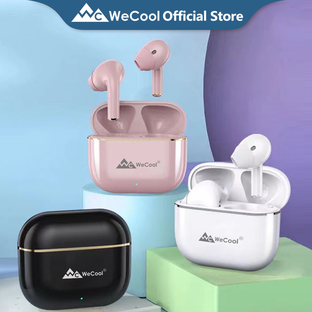 Tai nghe không dây WeCool H1 Bluetooth 5.2 âm thanh nổi HD chơi game được có độ trễ thấp và micro