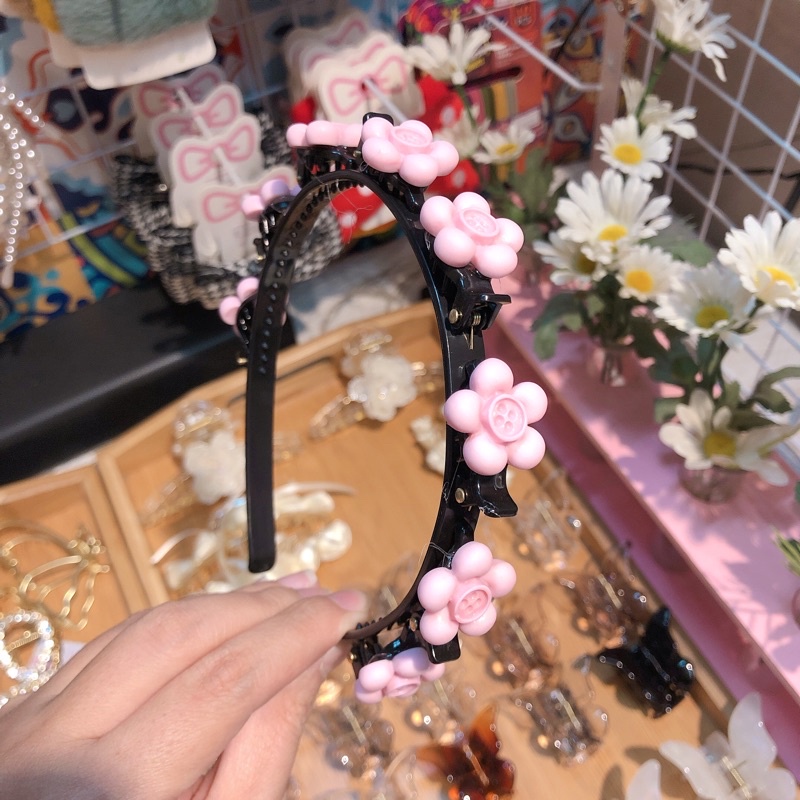 Cài tóc tiktok có kẹp tạo độ phồng tóc nhiều mẫu phong cách Hàn Quốc