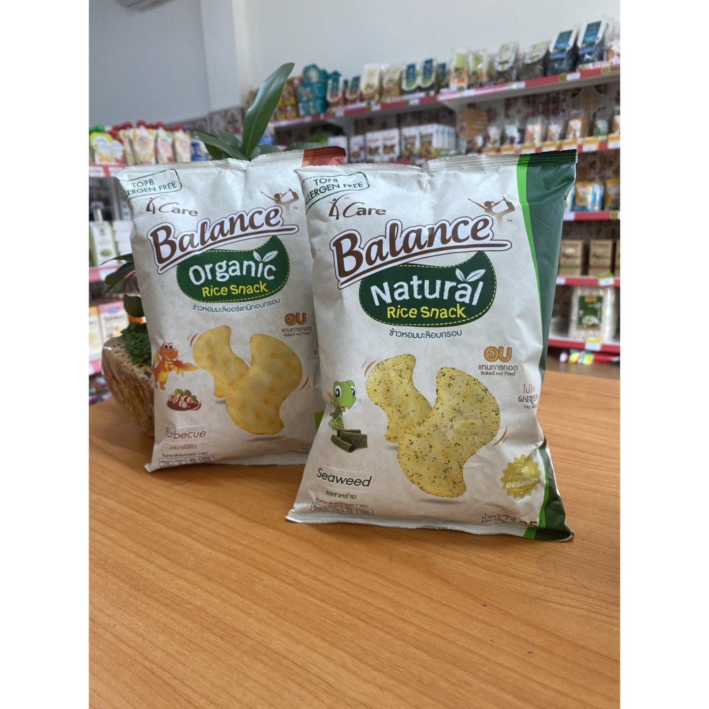 Bánh gạo Snack hữu cơ Balance cho bé