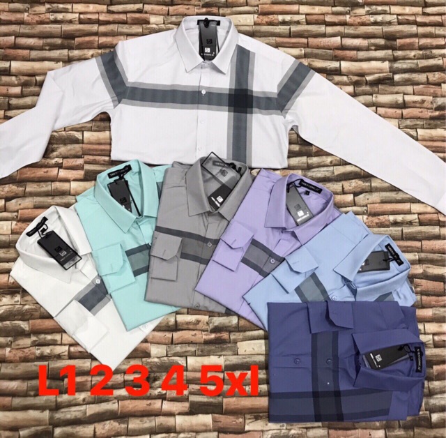 ÁO SƠ MI NAM, HÀNG CAO CẤP AN197