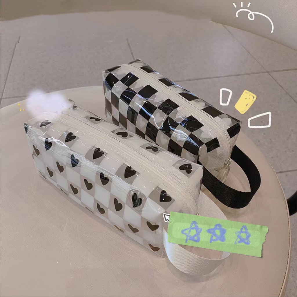 Túi Đựng Mỹ Phẩm Trong Suốt Sức Chứa Lớn Tiện Lợi Dễ Sử Dụng