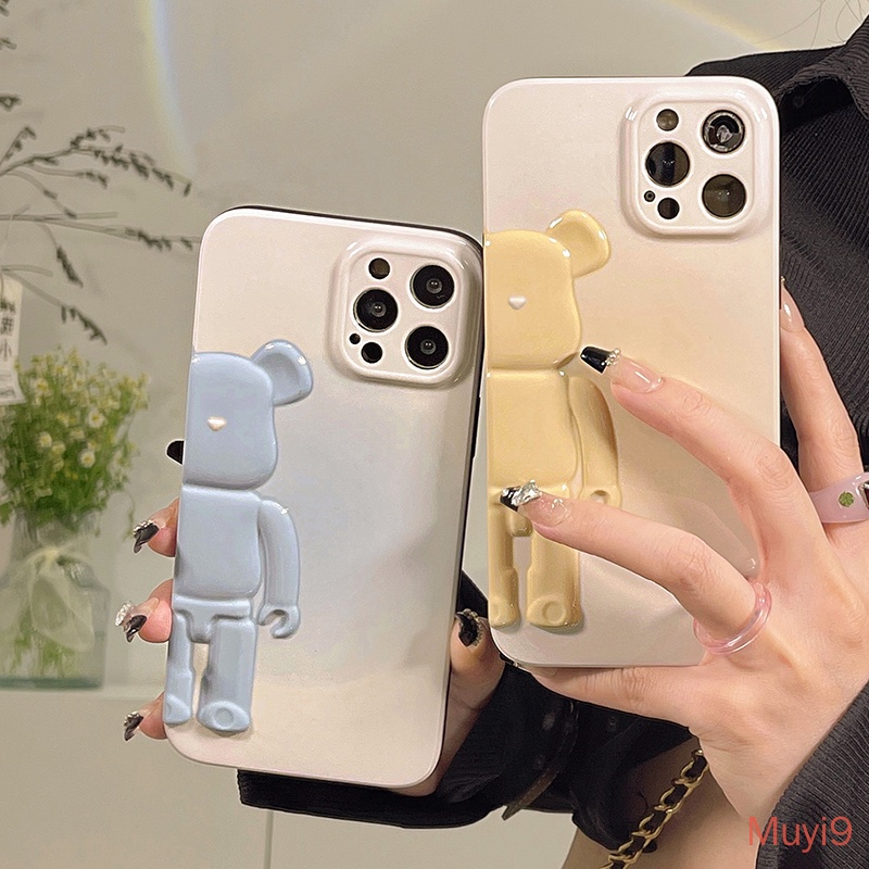 Ốp Điện Thoại Mềm In Hình Gấu Thời Trang Cho IPhone13promax 13Pro IPhone12ProMax I12 Iphone11PROMAX IX/XS MAX XR I7/8plus 13