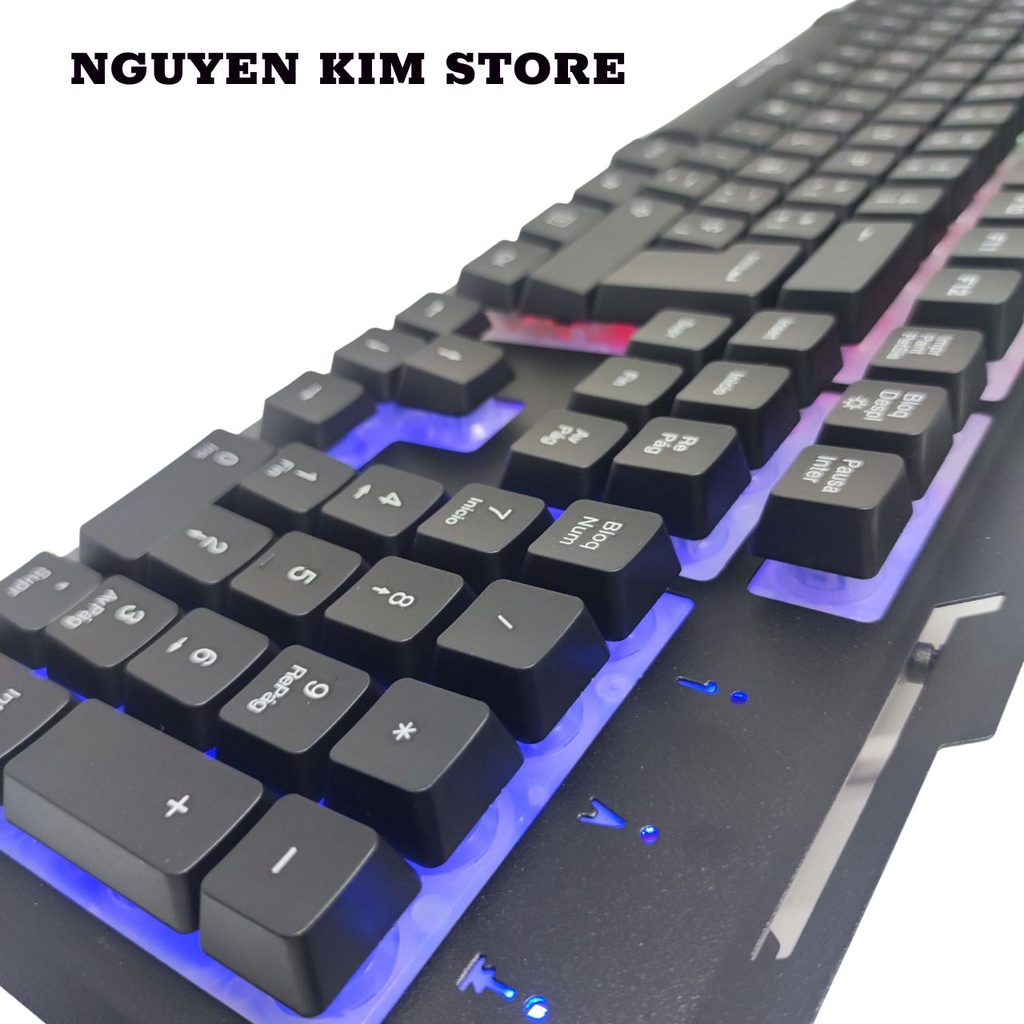 Bộ Combo Bàn Phím Chuột Gamming J10 Có Dây Có Đèn Nền Led | Bảo Hành12 Tháng Toàn Quốc