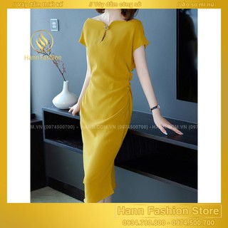 [Đẹp_độc_lạ] Đầm thiết kế cao cấp DV10-01 form chuẩn đẹp