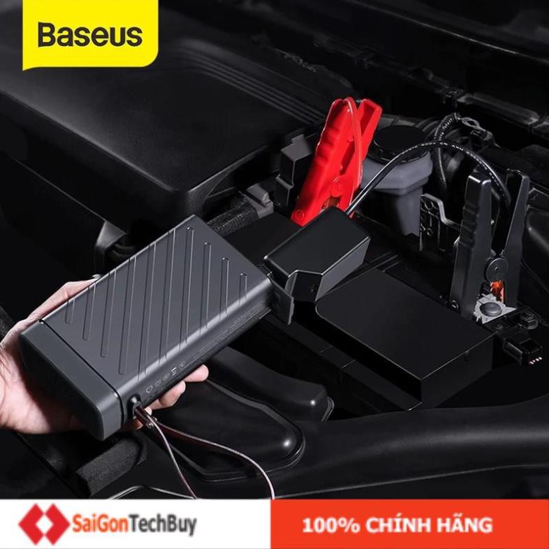 Bộ kích nguồn đa năng Baseus Reboost Jump Starter 1600A kiêm pin sạc dự phòng sạc nhanh 65W PD Type-C / USB