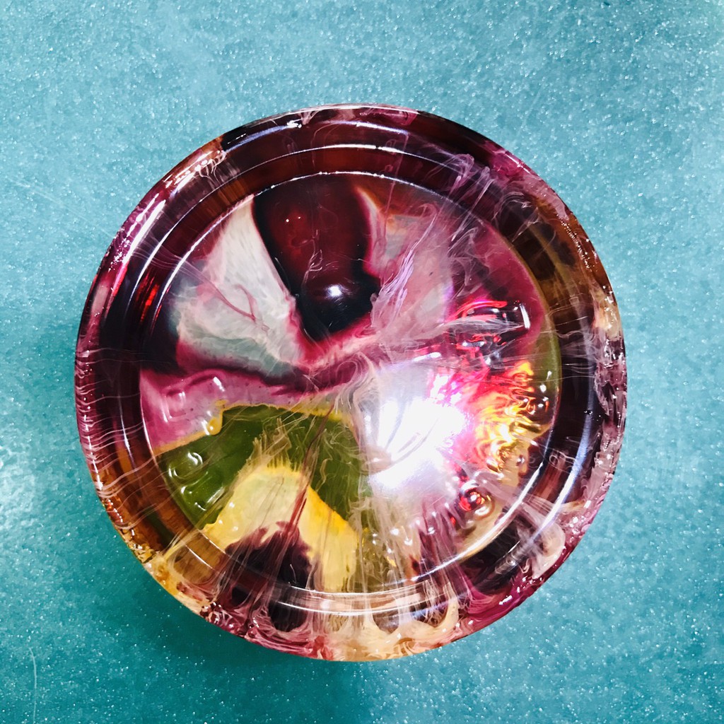 Màu Alcohol Ink pha Epoxy Resin tạo hiệu hứng loang và kéo sợi lạ mắt nhiều màu chai 30ml