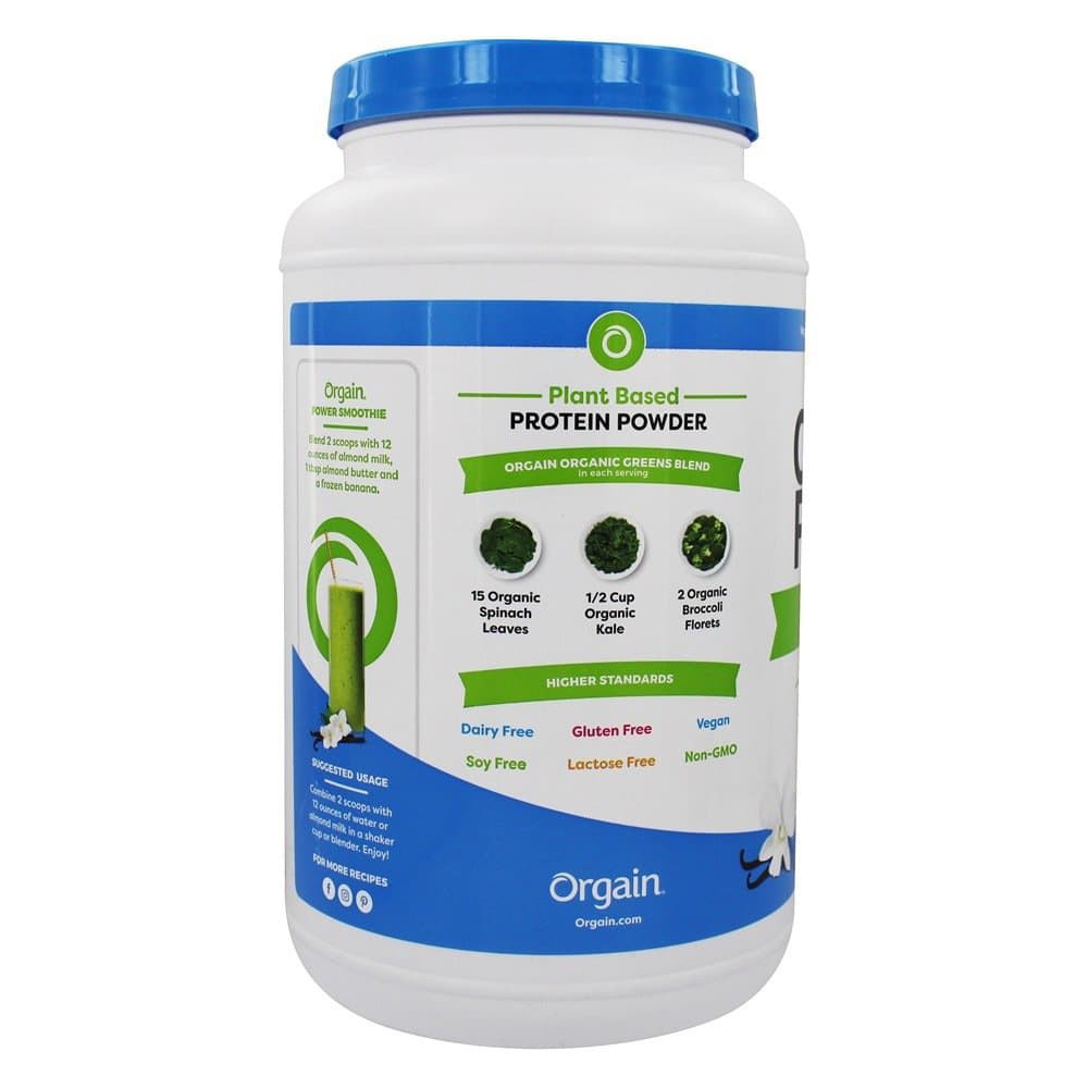 [DATE 2022] Bột Protein Orgain Organic Protein Greens hương Vani 882g
