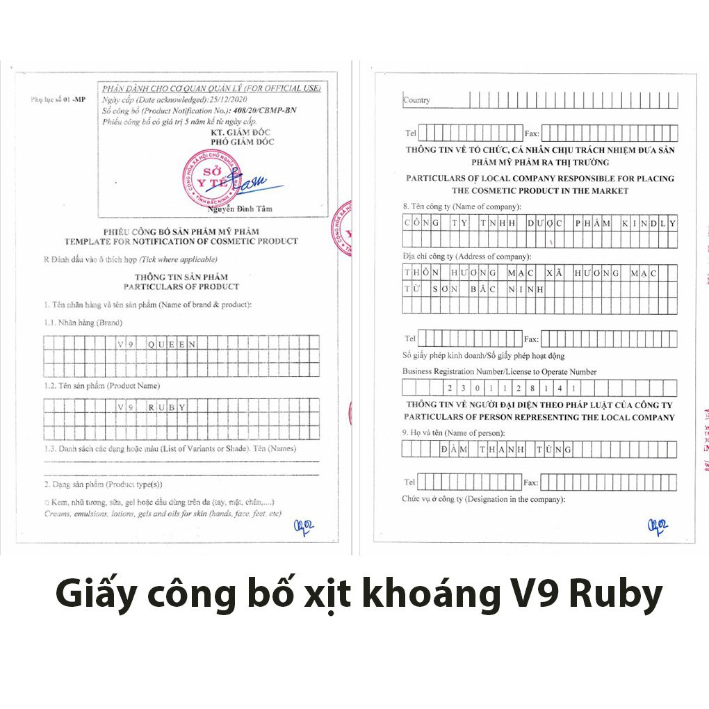 Nước hoa hồng V9Queen, xịt khoáng cấp ẩm dưỡng trắng da, kiềm dầu giảm mụn - V9 Ruby 100ml