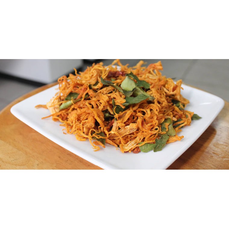 BỊCH 100 GRAM KHÔ GÀ LÁ CHANH SIÊU NGON VỊ TRUYỀN THỐNG | BigBuy360 - bigbuy360.vn