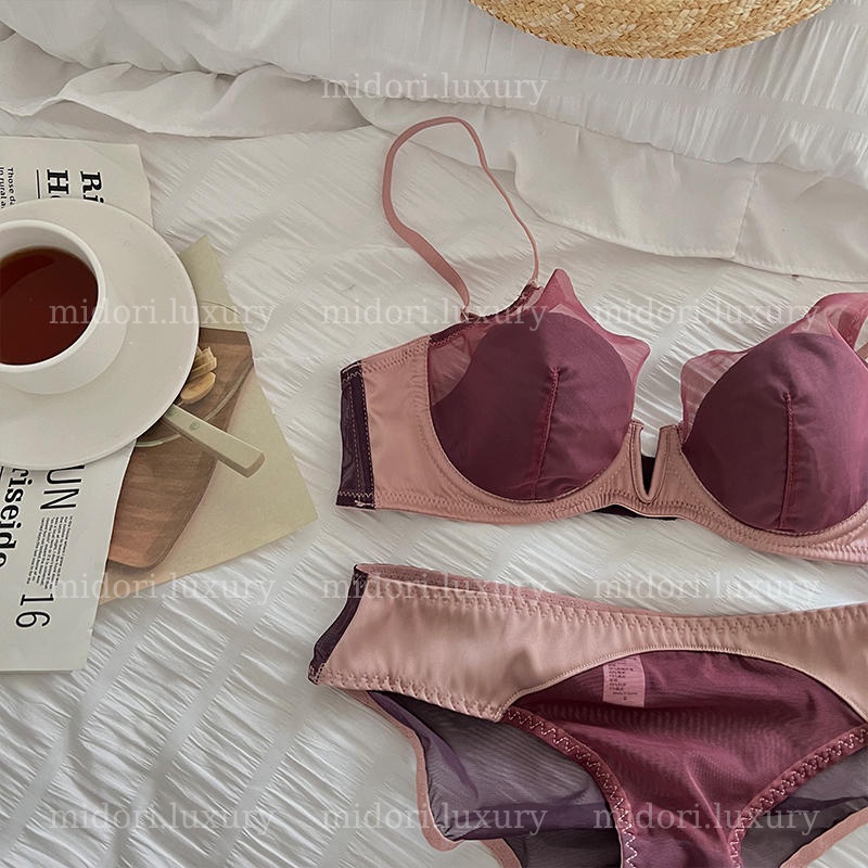 Áo lót mỏng nhẹ Gom Ngực chống chảy xệ ren lưới gợi cảm A232