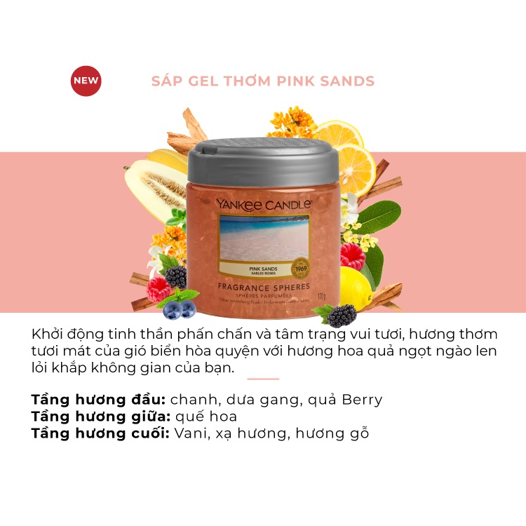 Sáp Gel Thơm Yankee Candle - Pink Sands