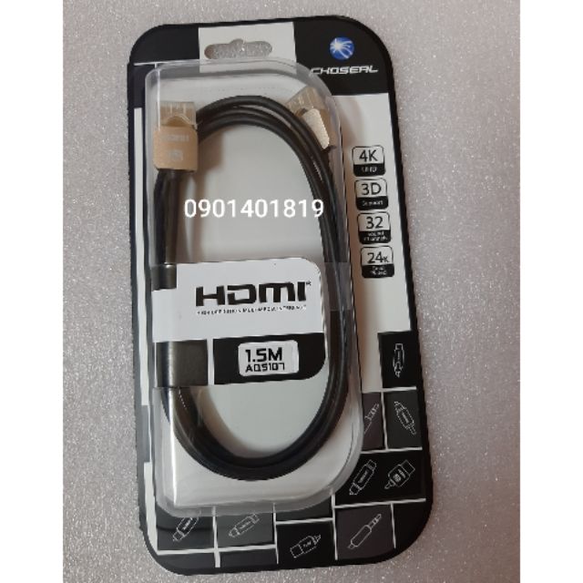 Dây HDM Choseal 1m5(hàng xịn)