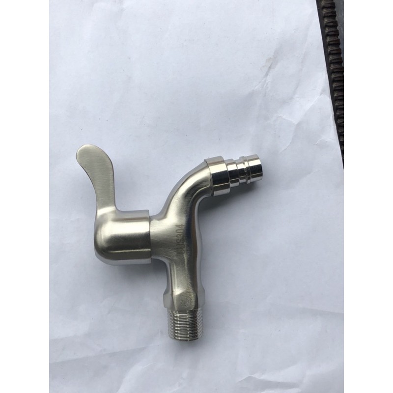 Vòi hồ inox 304 phi 21