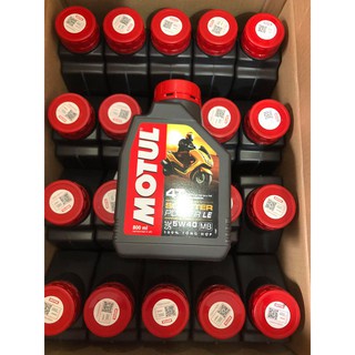 Nhớt Motul Scooter Power LE 5W40 0.8L