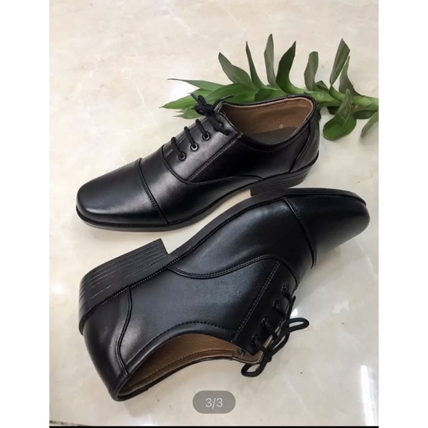 Giày Nam - Giày Da Nam Buộc Dây Quân Đội