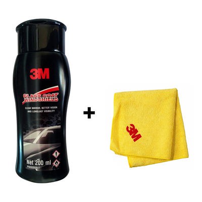 Dung dịch chống bám nước trên kính xe 3M Glass Coat Windshield 3M 08889 LT 200ml