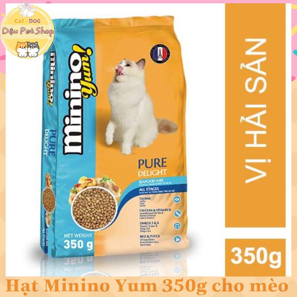 Minino Yum hạt thức ăn cho mèo 350g