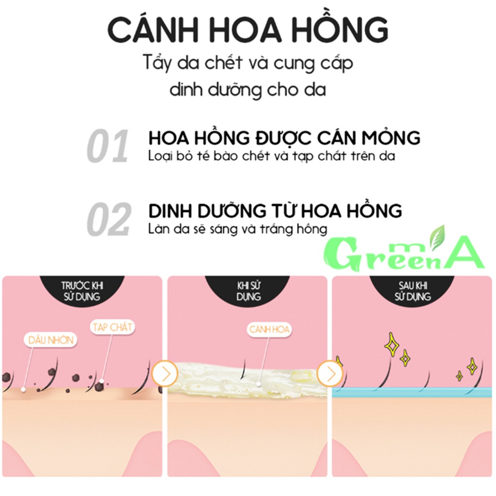 Mặt Nạ Đất Sét Re:p Tinh Chất Hoa Hồng Dưỡng Trắng Da RE:P BIO FRESH MASK WITH REAL VITALITY HERBS 130G [NHẬP KHẨU]