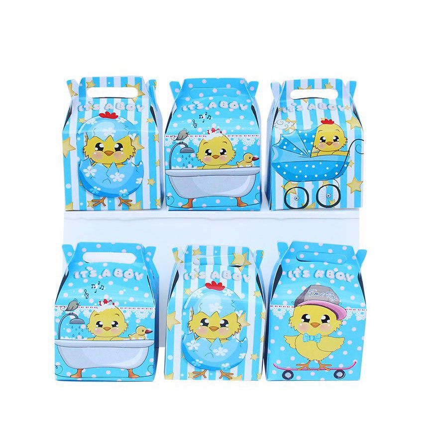 Hộp quà sinh nhật, cảm ơn, phụ kiện trang trí bàn tiệc, thôi nôi, đầy tháng Fubao Store