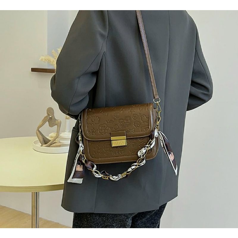 Túi xách nữ đeo chéo, kẹp nách, công sở, đi chơi thời trang mẫu mới