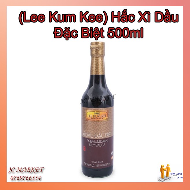 [Lee Kum Kee] Hắc Xì Dầu Đặc Biệt 500ml