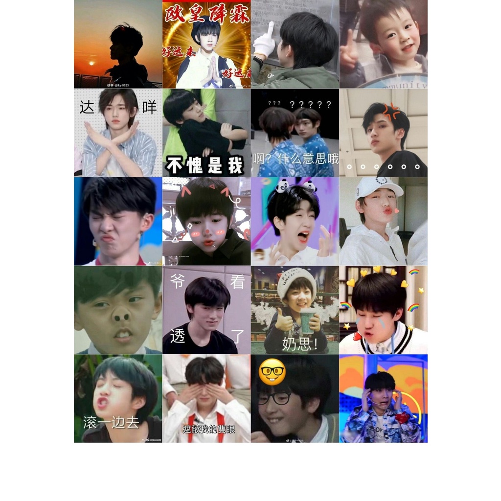 Combo 166 Sticker nhóm TNT nhãn dán 106 viền trơn và 60 ô vuông