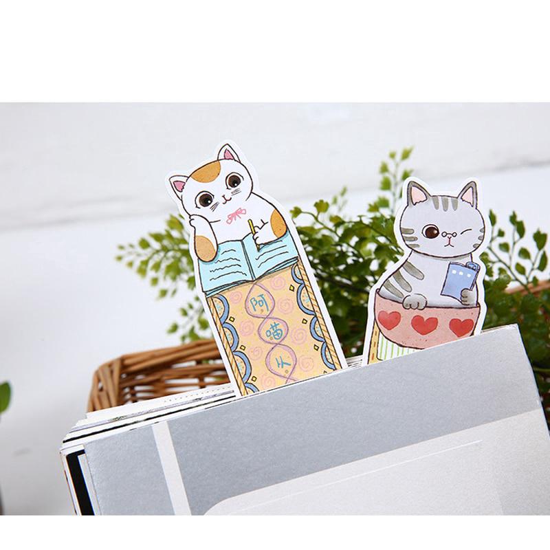30 bookmark hình mèo dễ thương