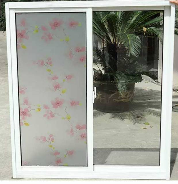 Miếng Dán Kính Cửa Sổ Họa Tiết Hoa Anh Đào Màu Hồng Kcms015 Rộng 45cm Sriyati21