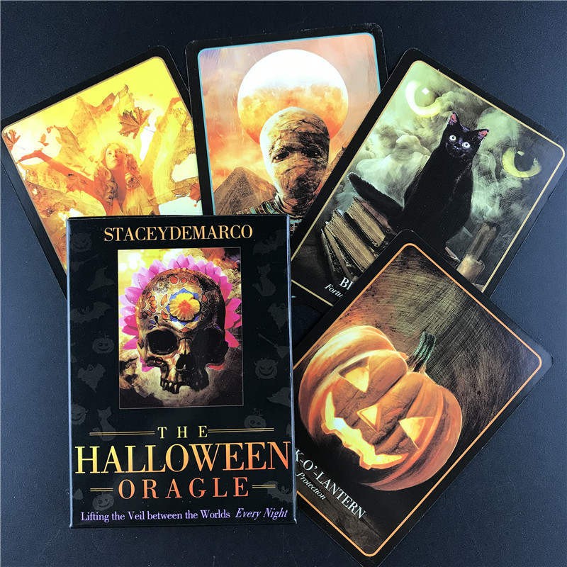 Bộ Thẻ Bài Halloween Oracle