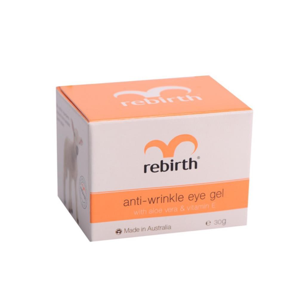 Gel dưỡng chống nhăn, chống thăm quầng mắt giàu Vitamin E Rebirth - 30ml - Úc | BigBuy360 - bigbuy360.vn
