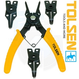 Tolsen bộ kìm kềm mở phe đa năng 4 đầu 160mm 6 inch 10100