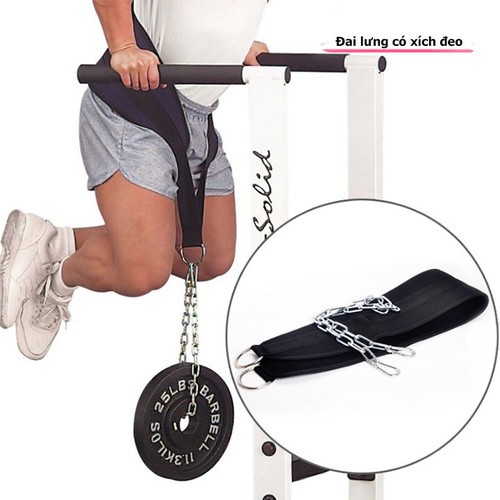 Đai xích hỗ trợ ,bổ trợ các bài tập nâng cao cho dân GYM