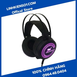 Tai nghe gaming G-NET H88 LED RGB (Kết nối 2 Jack 3.5mm x Jack USB LED)