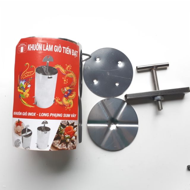 COMBO 2 KHUÔN LÀM GIÒ CHẢ INOX LOẠI 1KG - MITUHOME - DÙNG LÀM GIÒ CHẢ, GIÒ THỦ