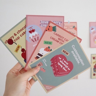 Set 4 tấm postcard trang trí tường dễ thương