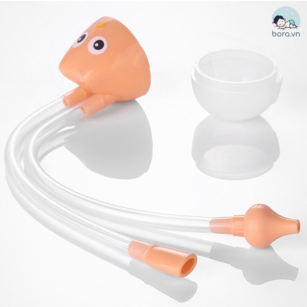 Dụng cụ hút mũi đầu silicon siêu mềm, an toàn cho bé