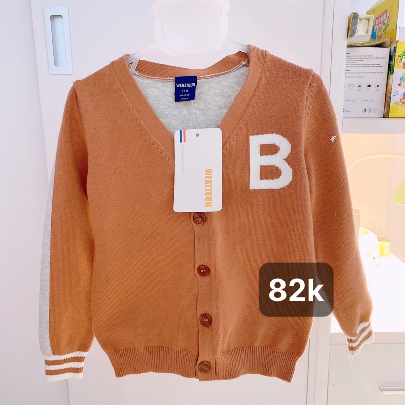 HOT ! ÁO CARDIGAN LEN TQXK XỊN ĐẸP CHO BÉ TRAI (13-25kg)