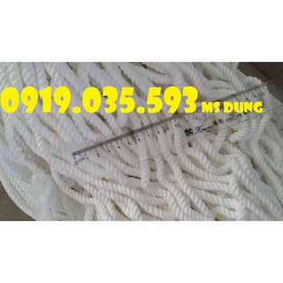 Dây dù trắng trang trí