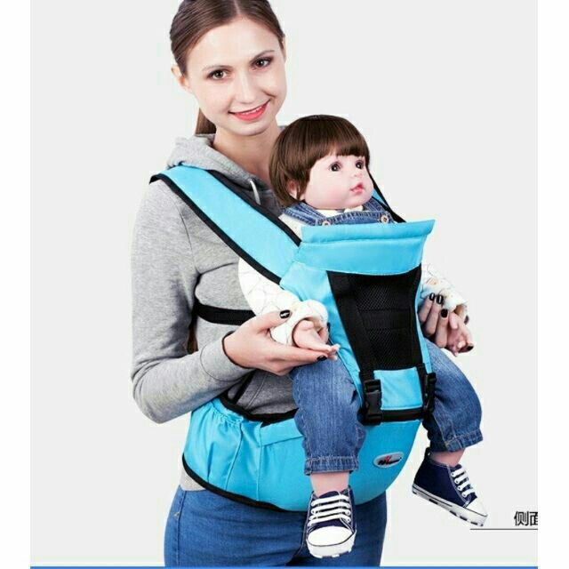 Địu ngồi trợ lực cho bé địu ngồi 4 tư thế