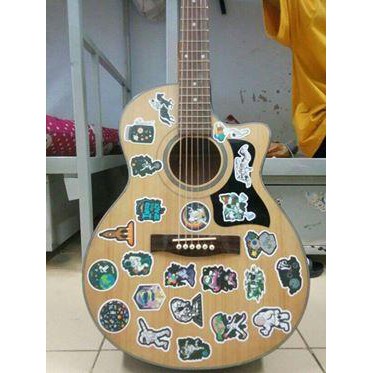 Hình dán sticker, stickers dán chủ đề One Piece 2020 N2  trang trí vali, mũ bảo hiểm, guitar, ukelele, laptop, macbook,…